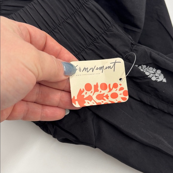 FP Movement The Way Home Shorts in Washed Black - Picture 6 of 7